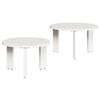 vidaXL Mesa de Café 2 pcs Madera maciza de Pino