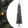 vidaXL &Aacute;rbol de Navidad artificial Verde 210 cm PVC, Pl&aacute;stico y Acero