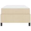 vidaXL Cama tipo Box Spring Crema 80 x 200 cm tela