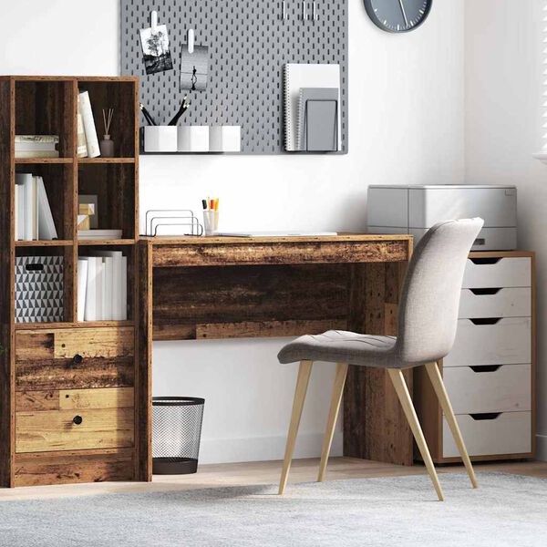 vidaXL Escritorio Madera vieja 100 x 40 x 76 cm