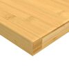 vidaXL Estante de pared de bamb&uacute; 80x20x2,5 cm