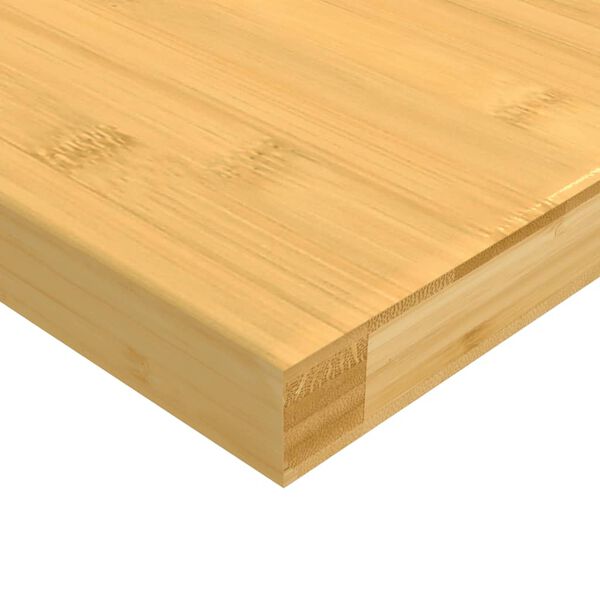 vidaXL Estante de pared de bamb&uacute; 80x20x2,5 cm
