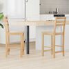 vidaXL Sillas de comedor 2 pcs Natural 40 x 47,5 x 99,5 cm