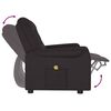 vidaXL Sill&oacute;n reclinable de masaje de 2 plazas cuero sint&eacute;tico negro