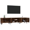 vidaXL Mueble para TV madera contrachapada roble ahumado 180x31,5x40cm