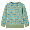 Sudadera infantil caqui claro 116