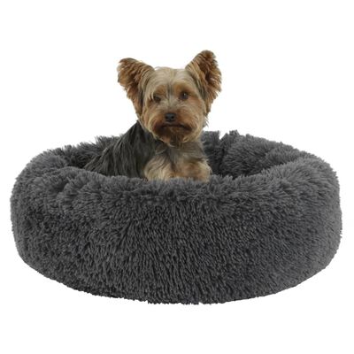 Kerbl Cama para perros suave Fluffy gris 18 cm