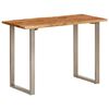 vidaXL Mesa de comedor madera maciza de acacia 110x50x76 cm
