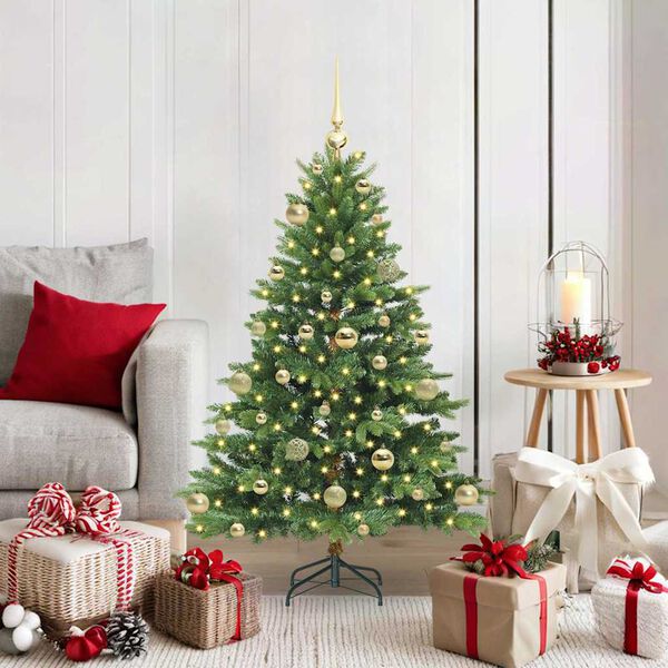 vidaXL &Aacute;rbol de Navidad artificial con 150 LED Verde 120 cm PE y PVC
