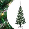 vidaXL &Aacute;rbol de Navidad Artificial Preiluminado Verde 120 cm