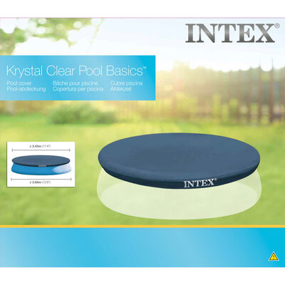 Intex Cubierta de piscina redonda 366 cm
