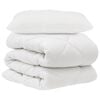 vidaXL Juego de Edred&oacute;n con almohada 2 uds. Microfibra