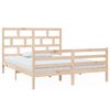 vidaXL Estructura de cama de madera maciza de pino 160x200 cm