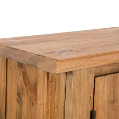 vidaXL Mueble de lavabo madera maciza de pino 70x32x63 cm