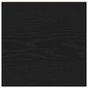 vidaXL Mueble de baño de madera de roble negro 30x30x183,5 cm