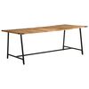 vidaXL Mesa de comedor madera maciza de mango 200x100x75 cm