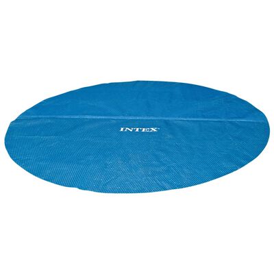 Intex Cubierta de piscina solar de polietileno azul 538 cm