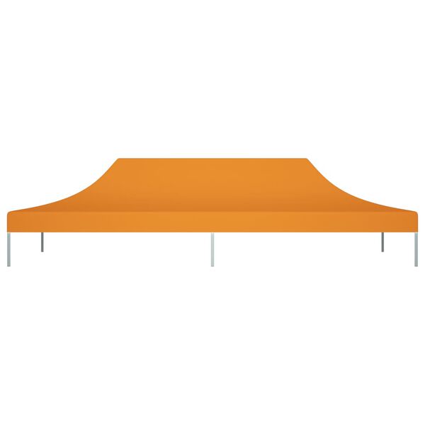 vidaXL Techo de carpa para celebraciones naranja 6x3 m 270 g/m²