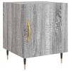 vidaXL Mesita de noche madera de ingenier&iacute;a gris Sonoma 40x40x50 cm