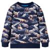 Sudadera infantil azul marino 140