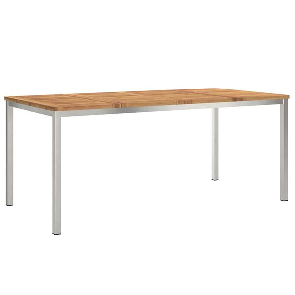 vidaXL MesadeComedor Marr&oacute;n 180 x 90 x 75 cm Madera de Acacia S&oacute;lida