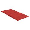 vidaXL Coj&iacute;n silla jard&iacute;n respaldo bajo 6 uds tela Oxford rojo