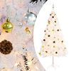 vidaXL &Aacute;rbol de Navidad preiluminado con luces y bolas blanco 180 cm