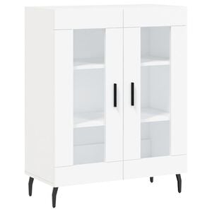 vidaXL Aparador de madera de ingenier&iacute;a blanco 69,5x34x90 cm