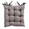 Madison Coj&iacute;n de asiento Toscane Basic gris taup&eacute; 46x46 cm