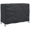 vidaXL Funda para muebles de exterior Negro 130 x 80 x 70 cm 600D