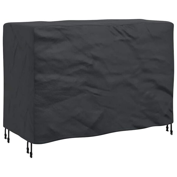 vidaXL Funda para muebles de exterior Negro 130 x 80 x 70 cm 600D