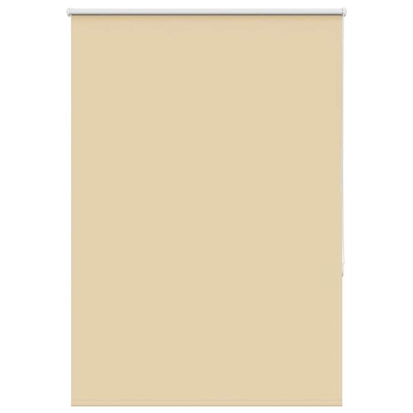 vidaXL Estor Enrollable Opaco Beige 115x150 cm Tela Ancho 110,7 cm