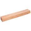 vidaXL Estante de pared madera de roble tratada marr&oacute;n claro 60x10x6cm