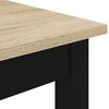 vidaXL Mesa de barra de pie Madera de ingenier&iacute;a