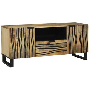 vidaXL Unidades de TV Marr&oacute;n 105 x 33 x 46 cm Madera contrachapada