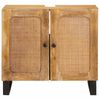 vidaXL Mueble de lavabo para ba&ntilde;o Marr&oacute;n 62 x 33 x 58 cm
