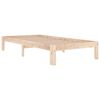 vidaXL Estructura de cama individual sin colch&oacute;n 90x190 cm