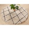 Dutch Lifestyle Alfombra Berlin Sanft redonda beige 200 cm
