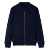 vidaXL Sudadera infantil con cremallera azul marino 104