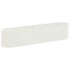 vidaXL Cama de Jard&iacute;n Elevada Blanco 200 x 40 x 40 cm