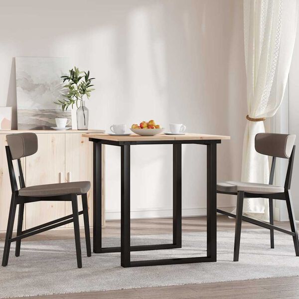 vidaXL Tablero de mesa rectangular 2 uds madera de pino 70x35x1,7 cm