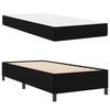vidaXL Cama tipo Box Spring Negro 80 x 200 cm tela