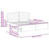 vidaXL Estructura de cama con caj&oacute;n 200 x 200 cm Madera Ingenieril