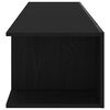 vidaXL Gabinete de TV Roble Negro 135 x 39 x 30 cm