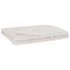 vidaXL Manta con peso Blanco 200 x 225 cm 9 kg 100% Algod&oacute;n 205T