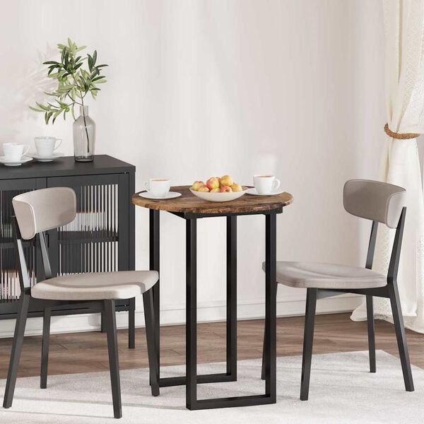 vidaXL Encimera Madera envejecida 60 x 60 x 1,5 cm