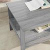 vidaXL Mesa de Caf&eacute; Gris Sonoma 57 x 55 x 45 cm Madera de ingenier&iacute;a
