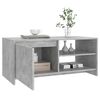 vidaXL Mesa de centro madera de ingenier&iacute;a gris hormig&oacute;n 102x50x45 cm
