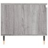 vidaXL Mesa de centro madera contrachapada gris Sonoma 100x50x45 cm