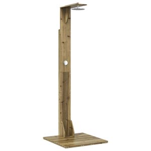 vidaXL Ducha exterior 214,5 cm Natural